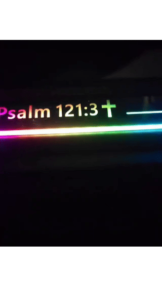 Holy Drive Personalized LED Sill Lights