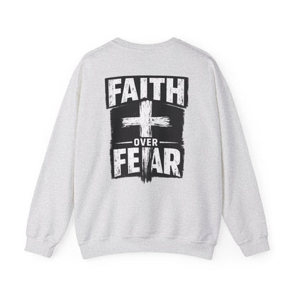 Faith Over Fear Cross Sweatshirt