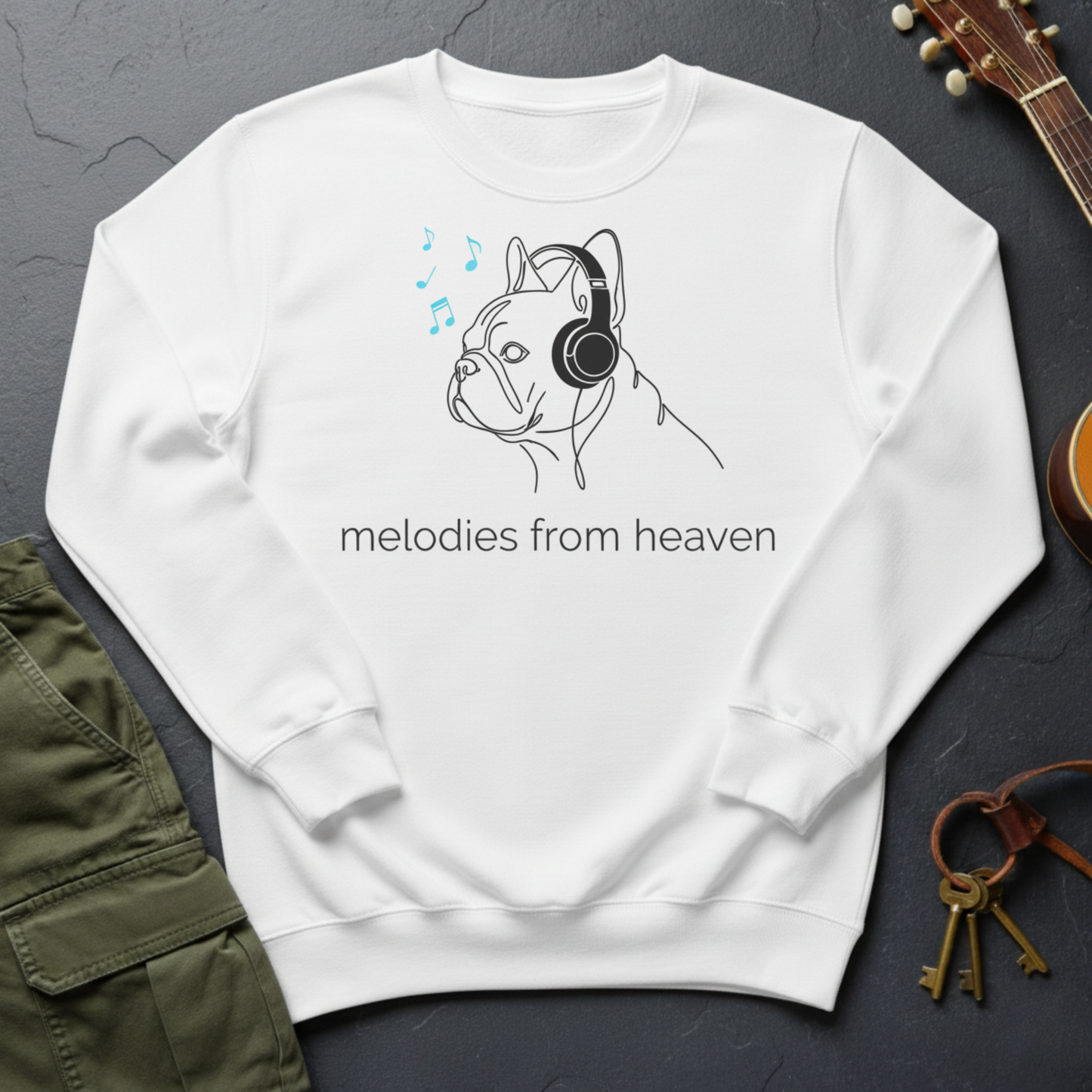 Melodies from Heaven Bulldog Sweatshirt