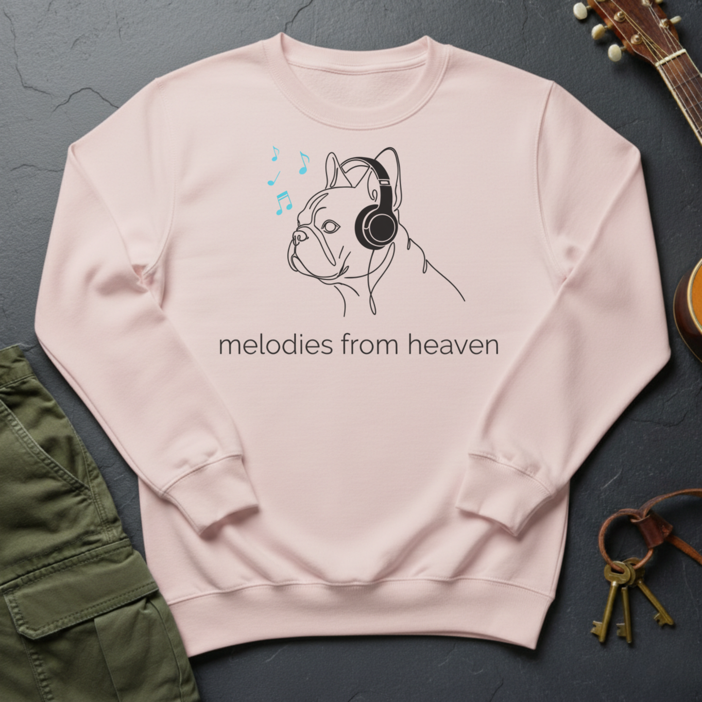 Melodies from Heaven Bulldog Sweatshirt