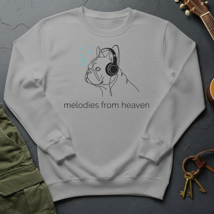Melodies from Heaven Bulldog Sweatshirt