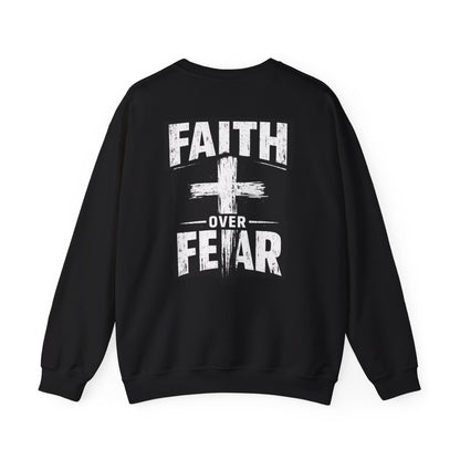 Faith Over Fear Cross Sweatshirt