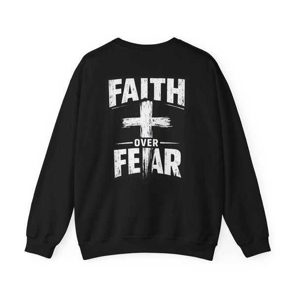 Faith Over Fear Cross Sweatshirt