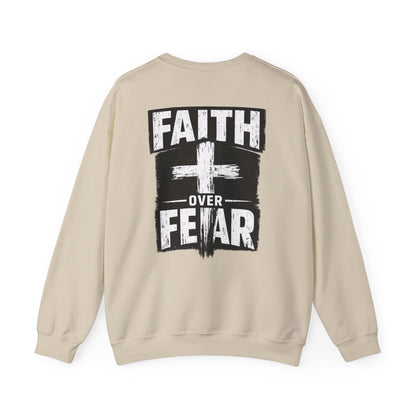 Faith Over Fear Cross Sweatshirt