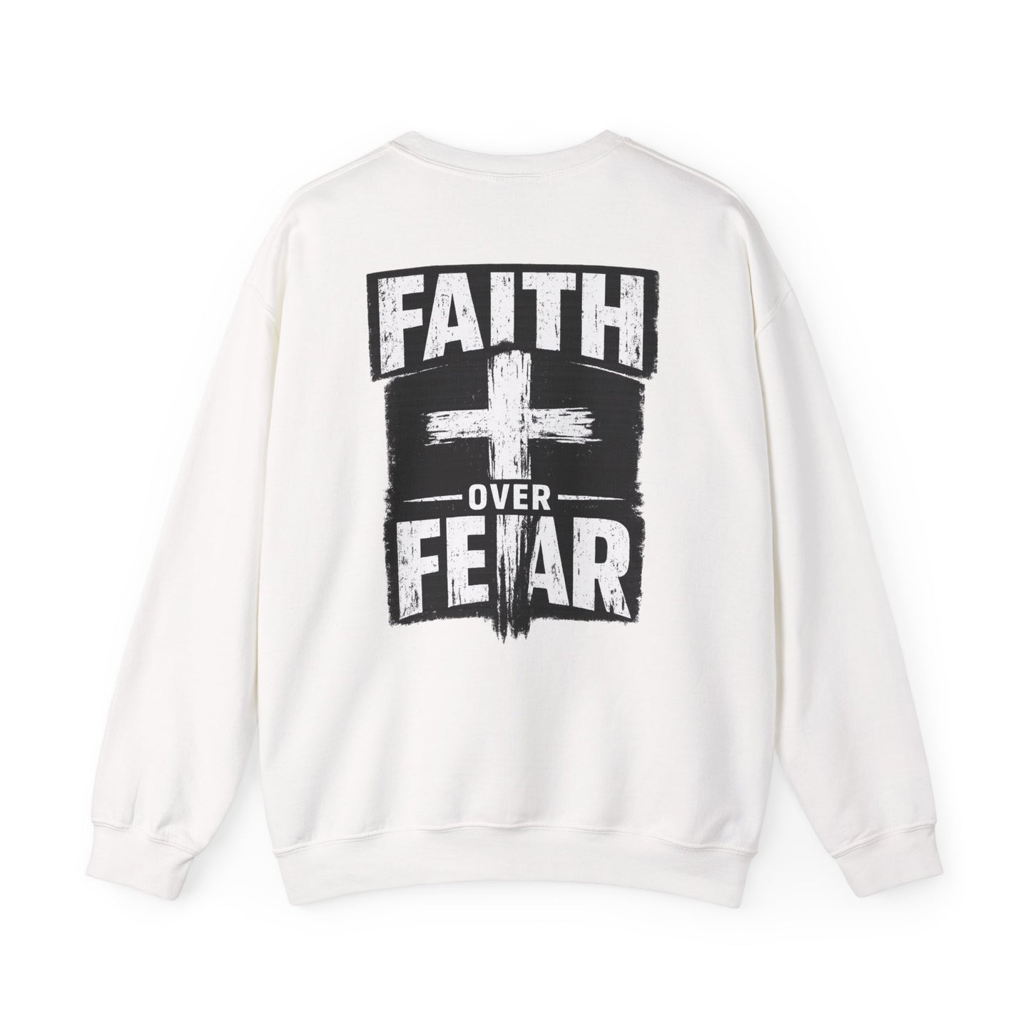 Faith Over Fear Cross Sweatshirt