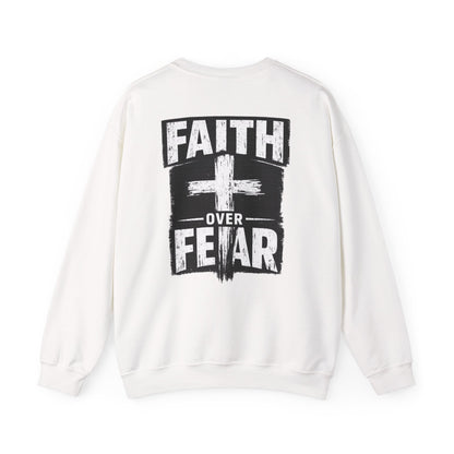 Faith Over Fear Cross Sweatshirt