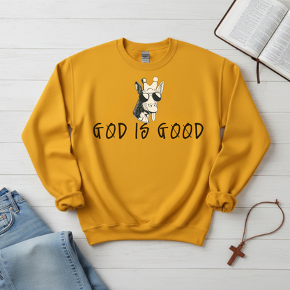 GOD is Good Giraffe Sweatshirt
